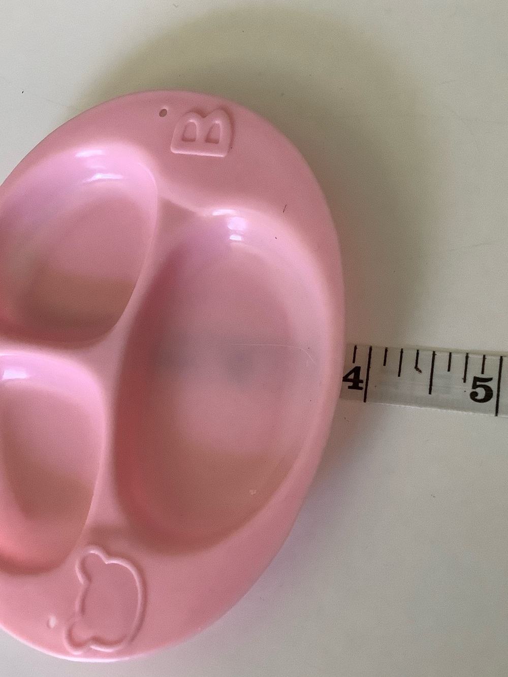 Pink Divided Doll Plate - Picture 4 of 4